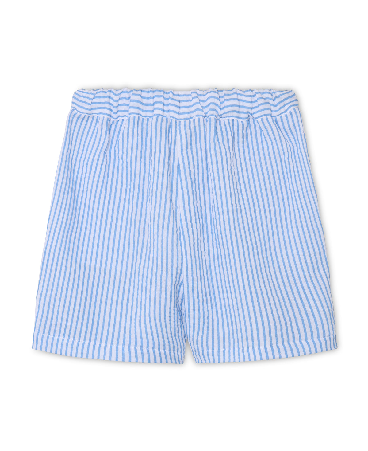 Cha Cha Shorts in Marina Striped, back view