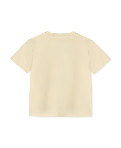 Sommer Cool T-shirt in Sandshell, back view