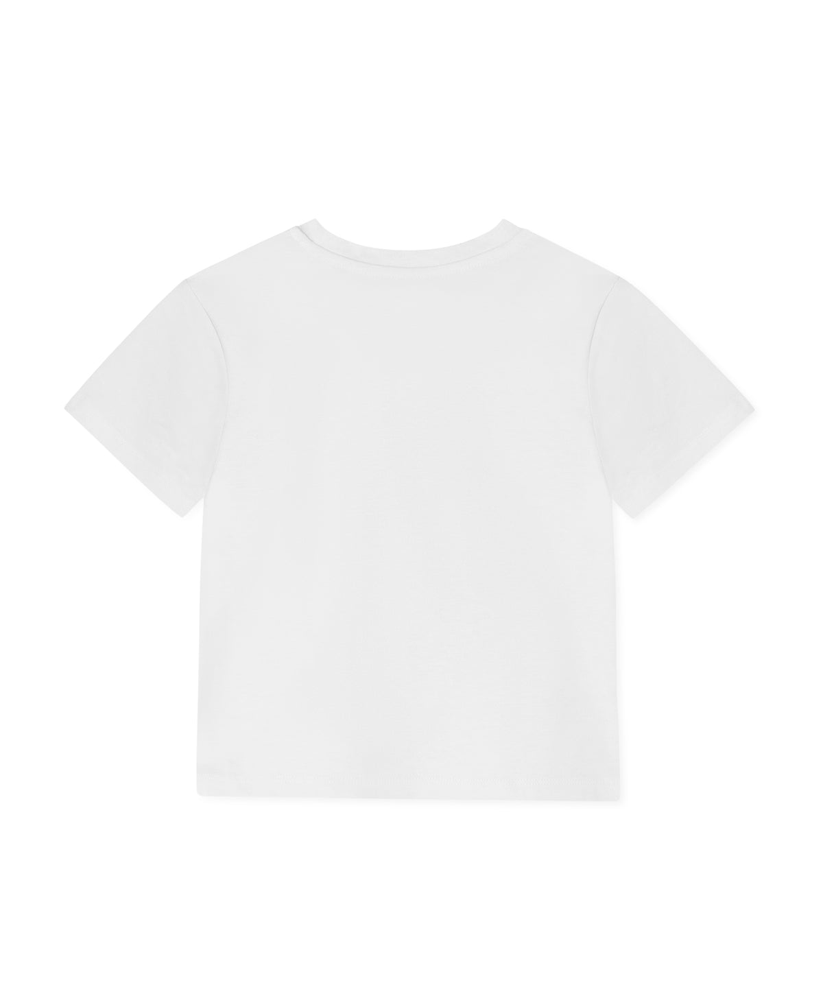 Sommer Strawberry T-shirt in Cloud Dancer, back view